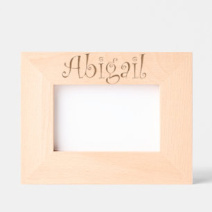 Baby Photo Frame "Abigail" – Gift for Newborn
