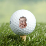 Baby Photo Golf Balls - Custom Family Gift<br><div class="desc">Celebrate family love on the fairway with 👶 Baby Photo Golf Balls. Perfect Custom Family Gift - #1 Father’s Day Golf Gift idea. Set of 3 or one dozen pack golf balls. Simply upload baby of family photo (optional - one-click remove background with "remove bg" tool in customization panel to...</div>