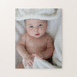 BABY PHOTO JIGSAW PUZZLE CUSTOM
