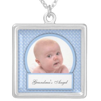 Baby Photo Necklace by pmcustomgifts at Zazzle