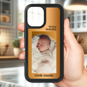 Baby Photo New Mom Rose Gold Phone Case