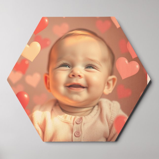 Baby Photo Nursery Decor Photo Tile (Front Set)