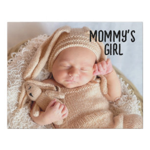 BABY PHOTO PERSONALIZED WRAPPED Canvas Print