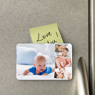  30 pcs Custom Picture Refrigerator Magnets, Personalized Photo  Fridge Magnet Bulk, Alloy Decorative Fridge Magnets for Baby Shows Wedding  Party Gifts Home Decoration : Home & Kitchen