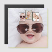 Baby Photo Picture Montage Magnet (Front/Back)