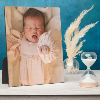 Baby Photo Plaque