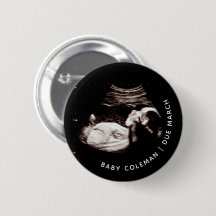 Baby photo ultrasound announcement coming soon