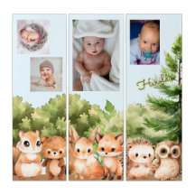 Baby Photo Woodland Forest Animals