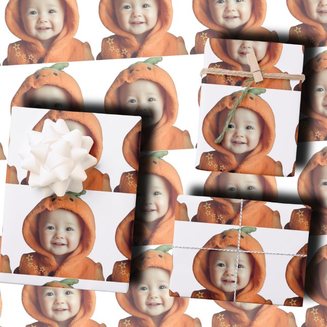 Baby Photo Wrapping Paper Sheets (Creator Uploaded)