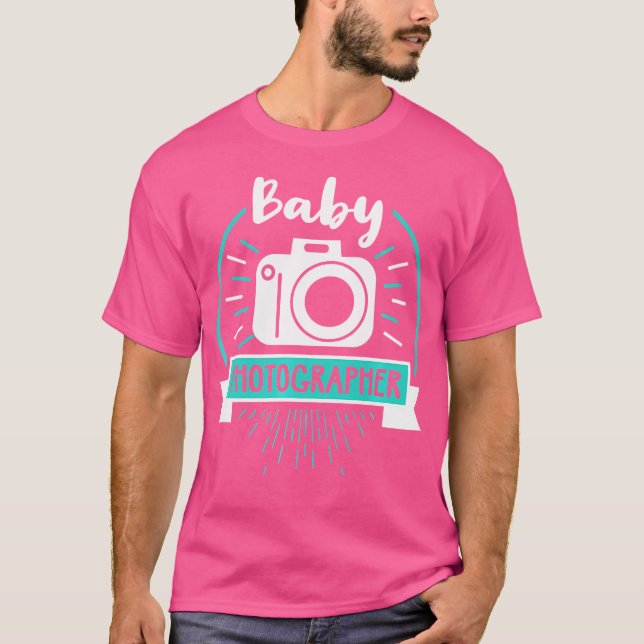 Baby Photographer Shirt Cute Baby Photography Gift (Front)