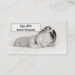 Baby Photography Newborn Photographer Photo Business Card