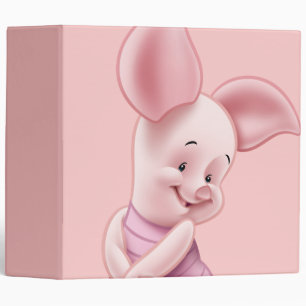 Baby Piglet 3 Ring Binder