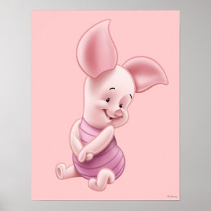Baby Piglet Poster