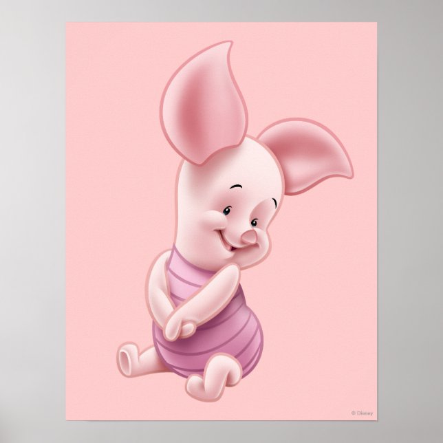 Baby Piglet Poster (Front)