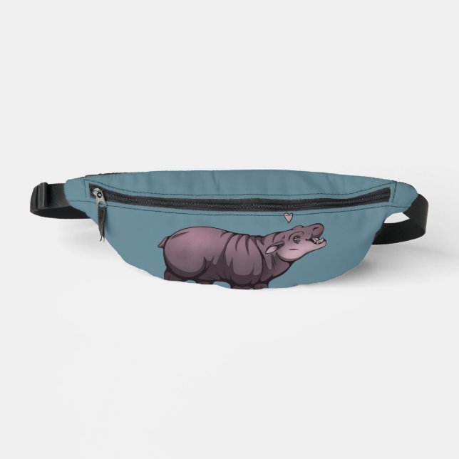 Baby Pigmy Hippo Fanny Pack (Front)