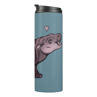 Baby Pigmy Hippo Thermal Tumbler