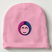 Baby Pink Baby Beanie (Front)