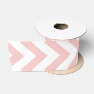 Baby Pink Chevron Ribbon