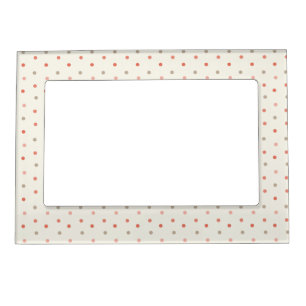 Baby Pink Dot Magnetic Frame