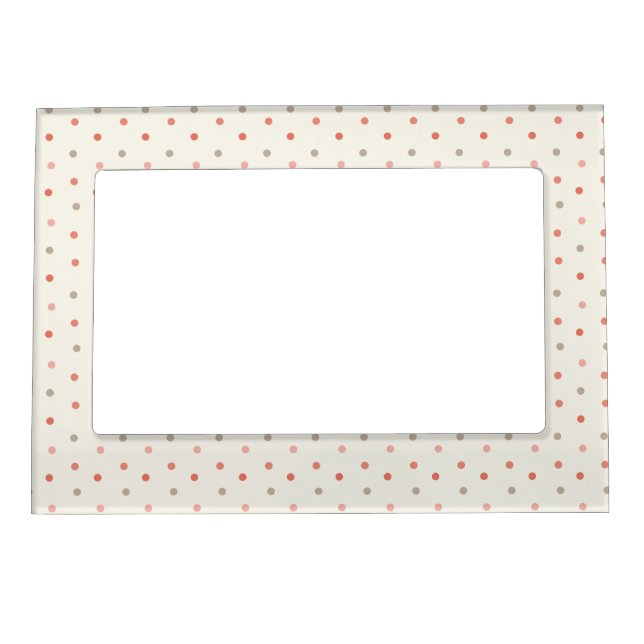 Baby Pink Dot Magnetic Frame (Front)