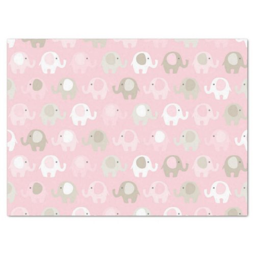 Baby Pink Elephant Tissue Paper