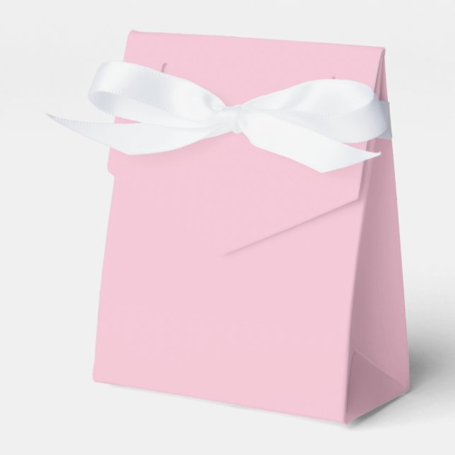 Baby Pink Favor Box (Front Side)