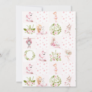 Baby Pink Floral Animals Quilt Nursery Pattern Announcement