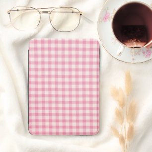 Baby Pink Gingham Kindle Cover