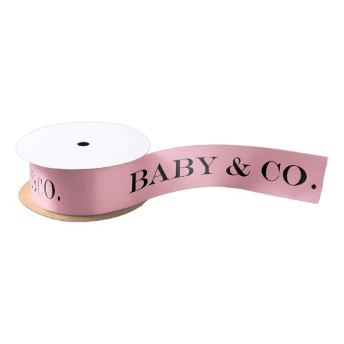 BABY  Pink Girl Baby Shower Sprinkle Party Satin Ribbon