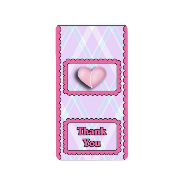 Baby Pink Girl Hersheys Miniature Candy bar wrap Label (Front)