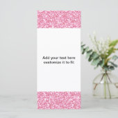 Baby Pink Glitter Printed (Standing Front)