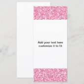 Baby Pink Glitter Printed (Front/Back)