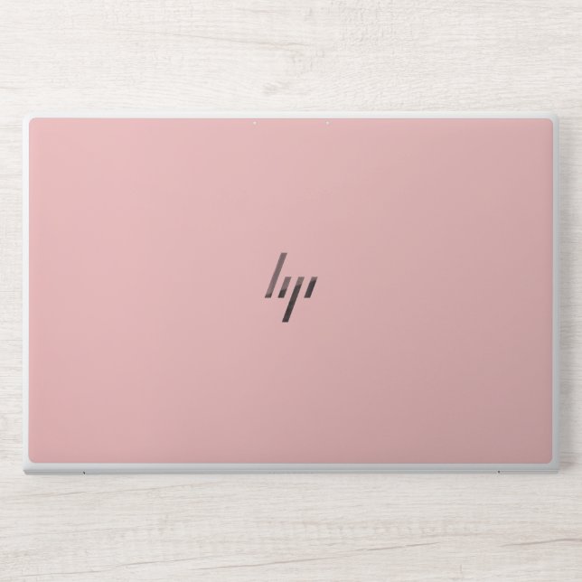 Baby Pink HP Laptop Skin (Front)