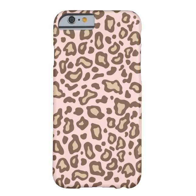 Baby Pink Leopard iPhone 6 case (Back)