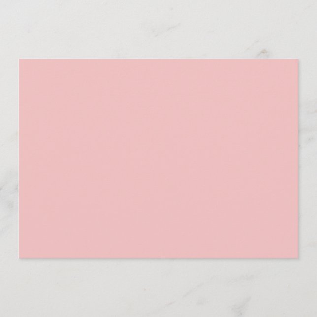 Baby Pink Menu (Front)