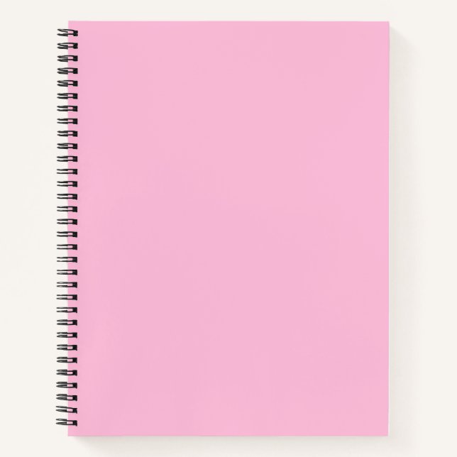 Baby Pink Notebook (Front)