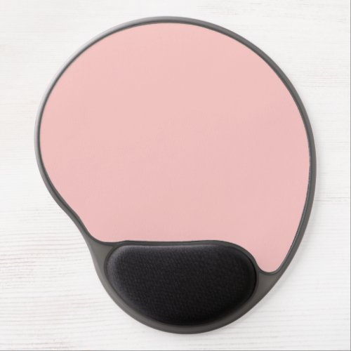  Baby Pink Plain Color Background _ Neutral Girly Gel Mouse Pad