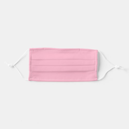 Baby pink  solid color  adult cloth face mask