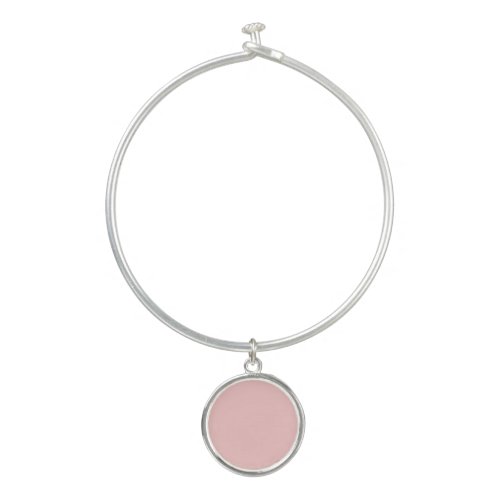  Baby pink solid color  Bangle Bracelet