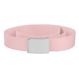 Baby Pink Solid Color Belt
