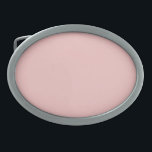 Baby pink (solid color)  Belt Buckle<br><div class="desc">Baby pink (solid color)</div>