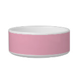 Baby pink solid color bowl