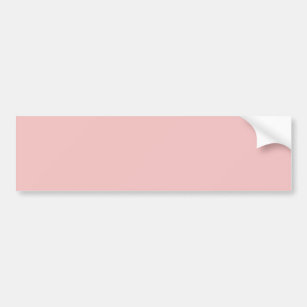  Baby pink (solid color)  Bumper Sticker