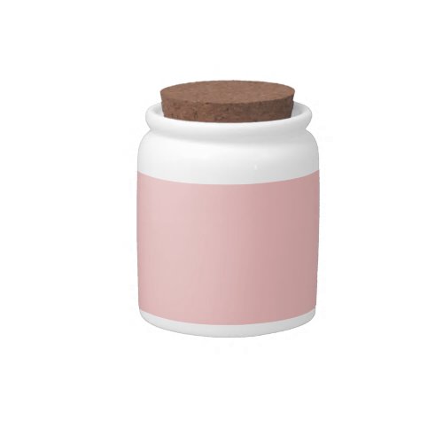  Baby pink solid color  Candy Jar