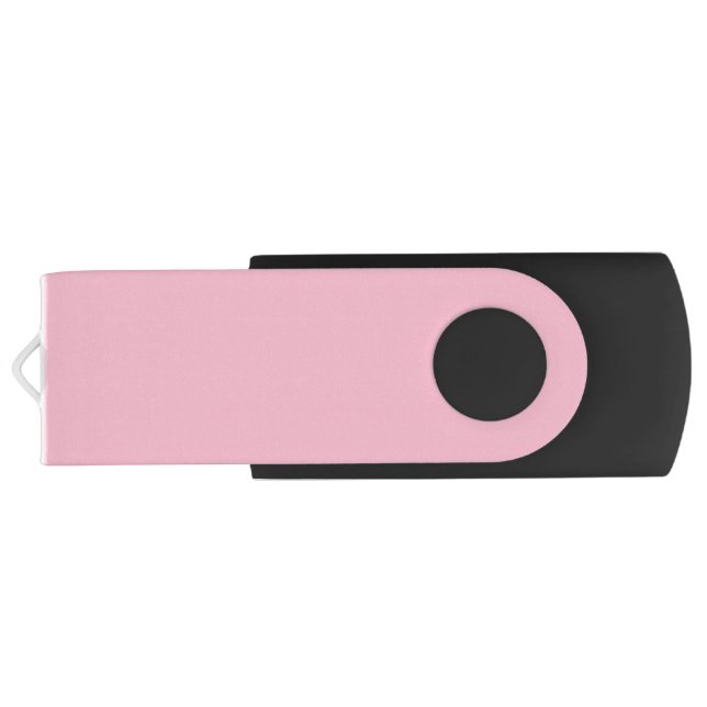 Baby pink solid color flash drive (Back)