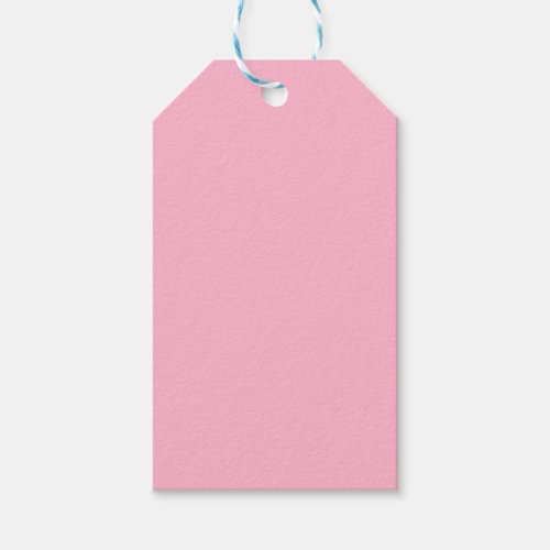 Baby pink  solid color  gift tags