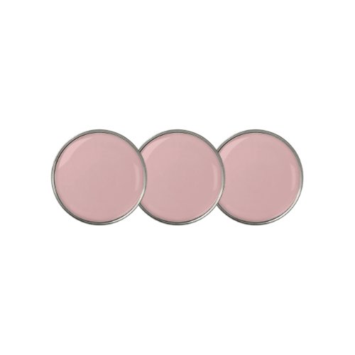 Baby Pink Solid Color Golf Ball Marker