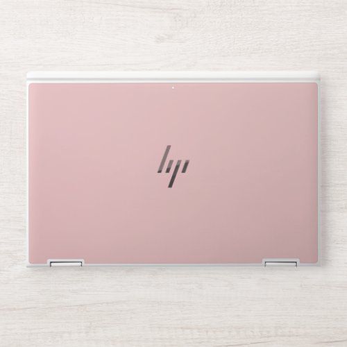 Baby Pink Solid Color HP Laptop Skin