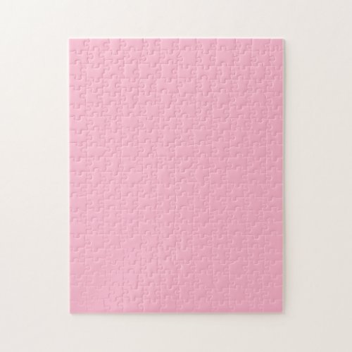 Baby pink  solid color  jigsaw puzzle