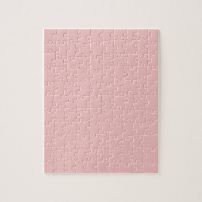  Baby pink (solid color)  Jigsaw Puzzle (Vertical)